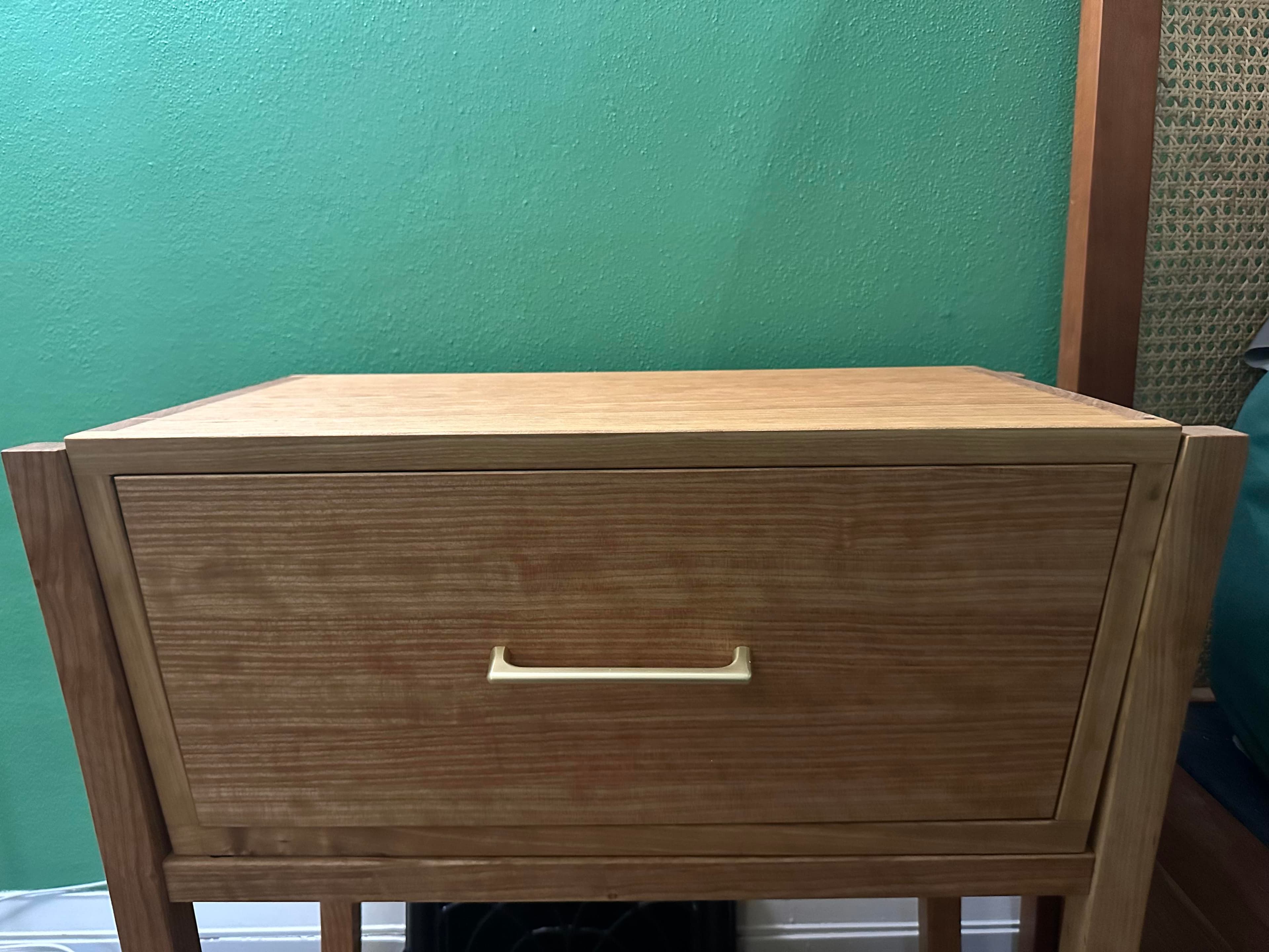 Modern Cherry End Table – image 4